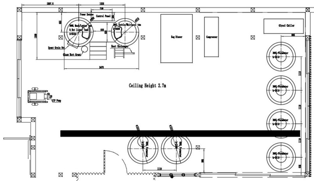 NAT BREW in Japan-300L Brewery Equipment By Tiantai